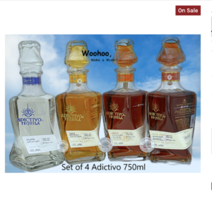 Adictivo Tequila Set Of Four - Tequila for sale !