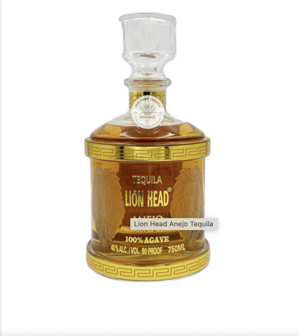 Lion Head Anejo Tequila - Tequila for sale