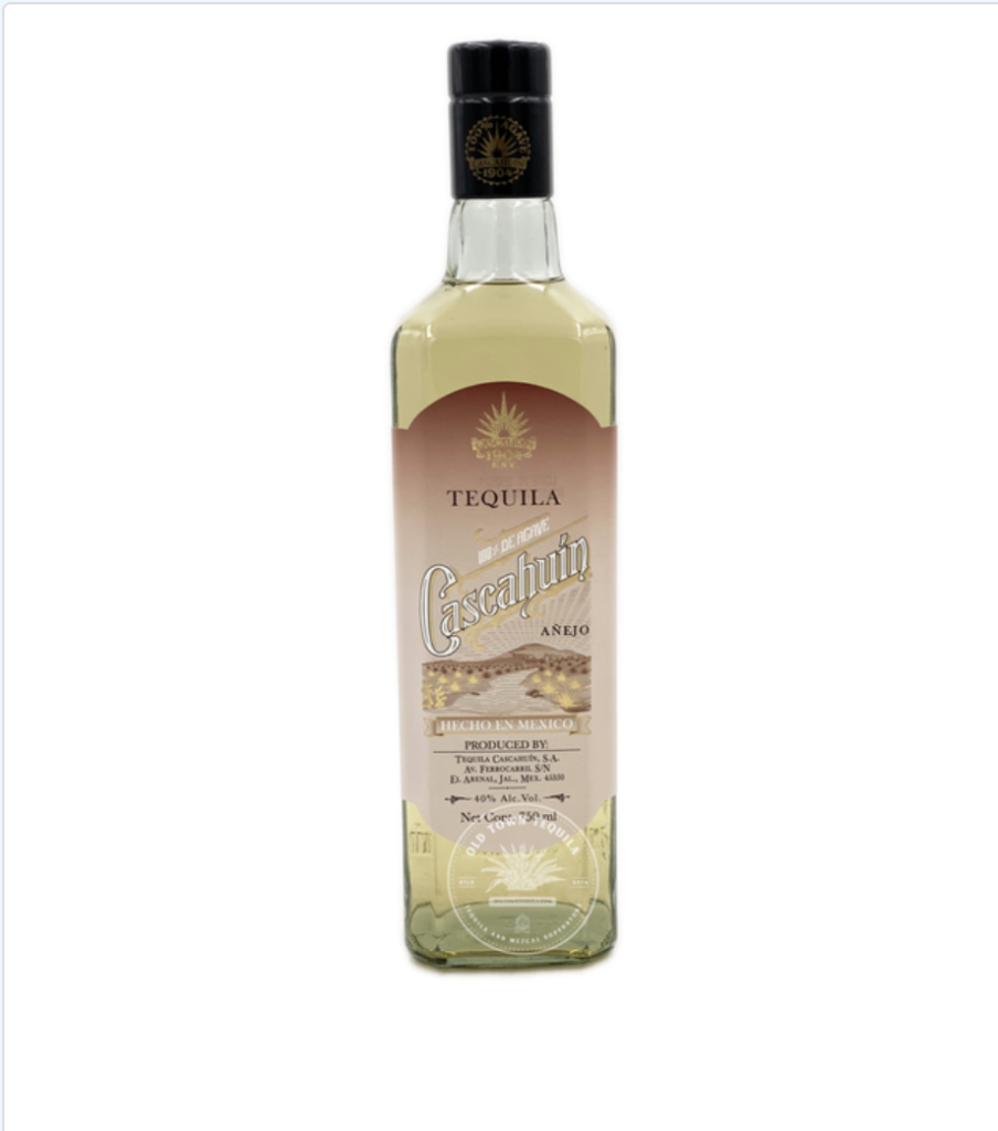 Cascahuín Tequila Añejo 750ml - Tequila For Sale