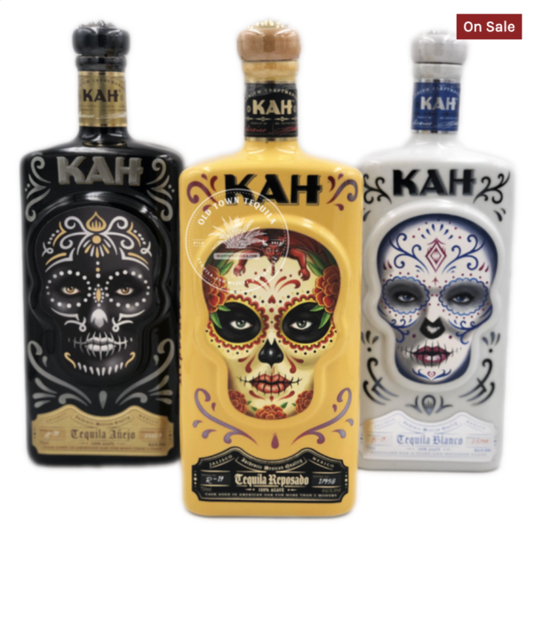Kah Tequila 3x 750ml Set - Tequila for sale !