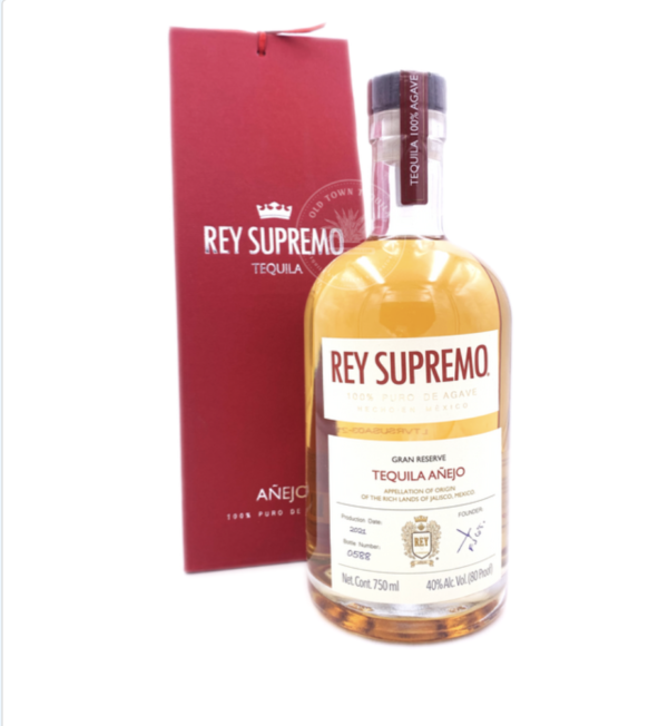 Rey Supremo Tequila Anejo - Tequila for sale !