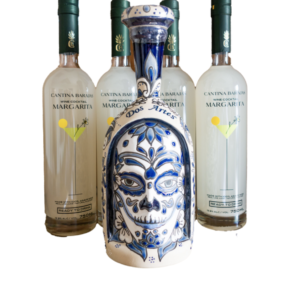 Dos Artes 2021 Calavera Limited Edition Blanco with 4 Cantina Barajas Set - Buy Tequila.