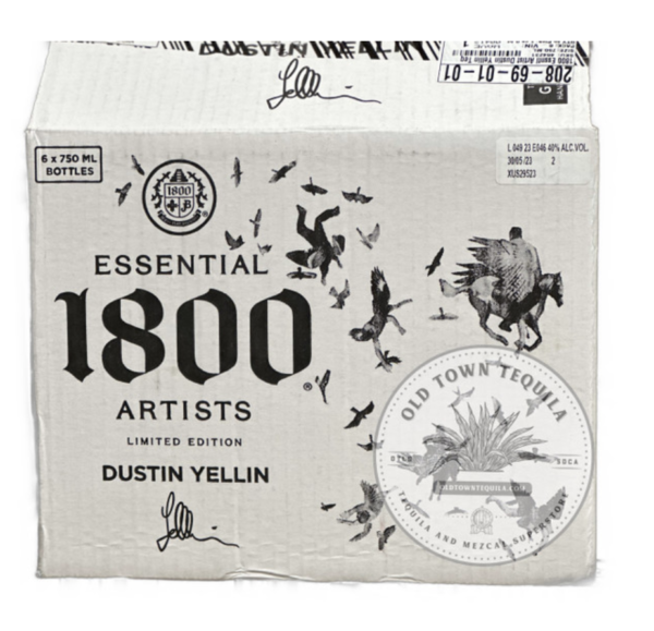 1800 Tequila Essential Artists Series 11 by Dustin Yellin 6 Bottle's Set - Buy Tequila.