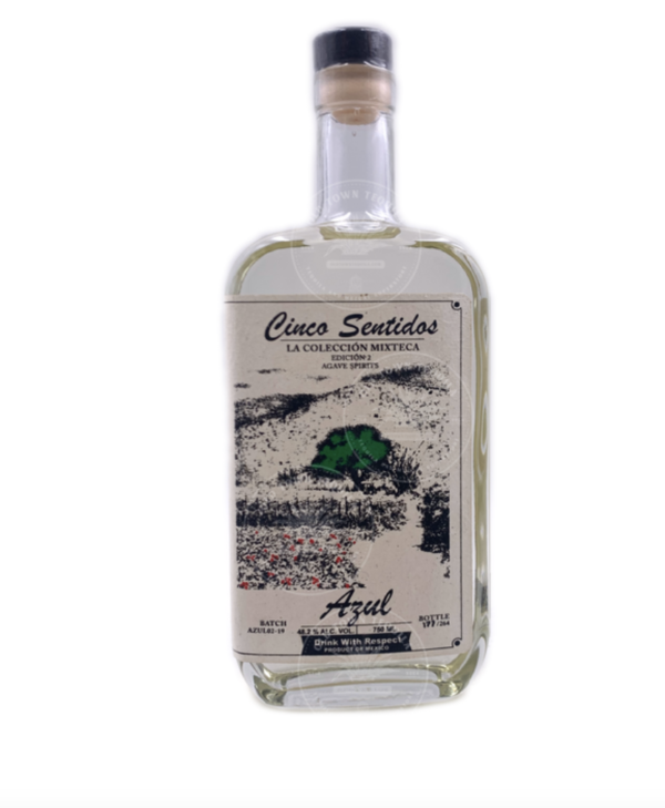 Cinco Sentidos Azul Mezcal 750ml - Buy Tequila.