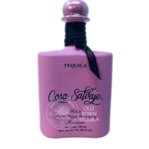 Cosa Salvaje Limited Edition Pink Bottle Plata Tequila - Buy Tequila.
