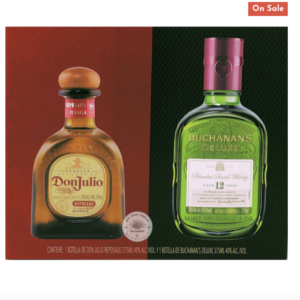Don Julio Tequila & Buchanan Whiskey Dual Pack 375ml - Buy Tequila.