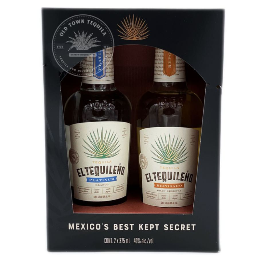 El Tequileño Combo Set 2x375ml - Buy Tequila.