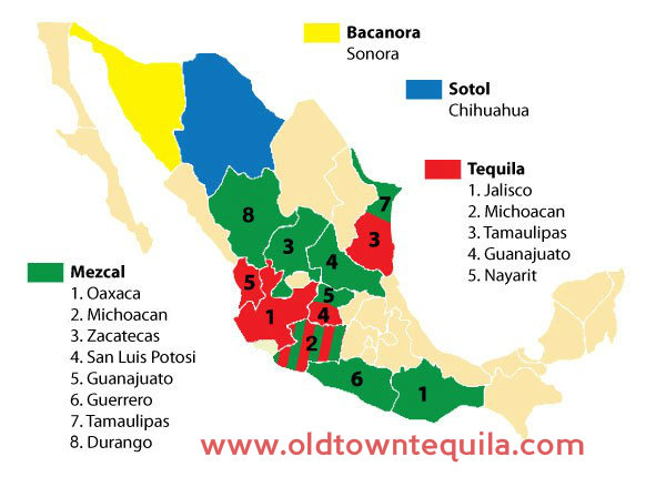 tequila mezcal states - Tequila for sale.
