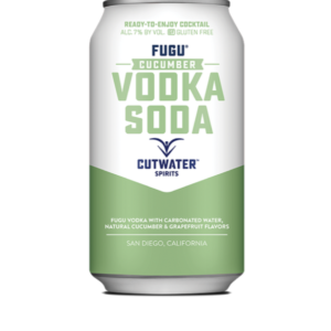Cutwater Fugu Cucumber Vodka Soda 4 Pack - Buy Tequila.