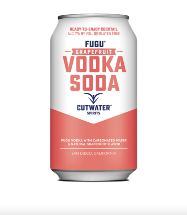 Cutwater Fugu Grapefruit Vodka Soda 4 Pack - Buy Tequila.