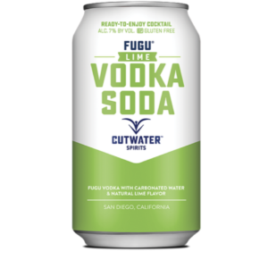 Cutwater Fugu Lime Vodka Soda 4 Pack - Buy Tequila.