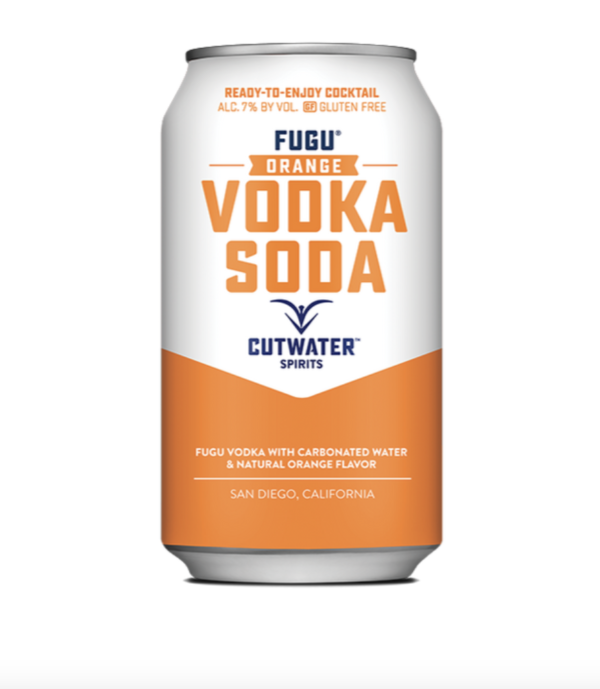 Cutwater Fugu Orange Vodka Soda 4 Pack - Buy Tequila.