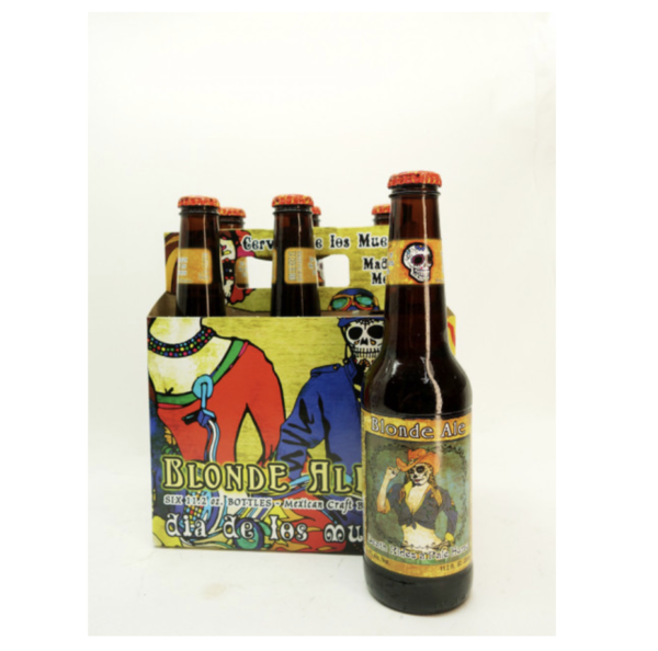 Dia De Los Muertos Blonde Ale (6 pack) - Beer for sale.
