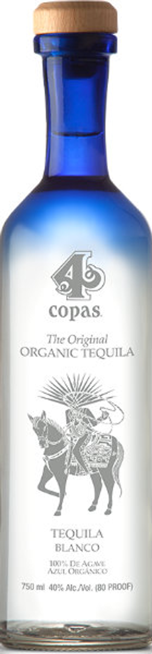 4 Copas Organic Blanco Tequila