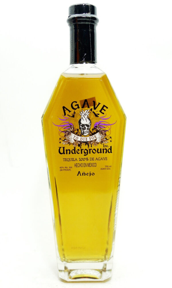 Agave Underground Anejo tequila