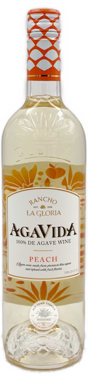 AgaVida Mexico Peach Agave Wine