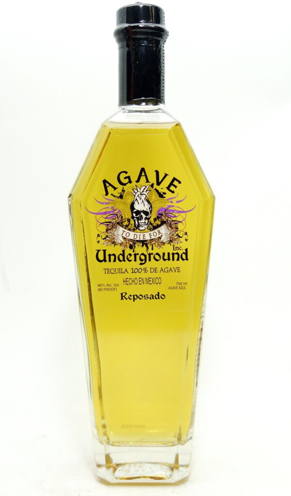 Agve Underground Reposado tequila