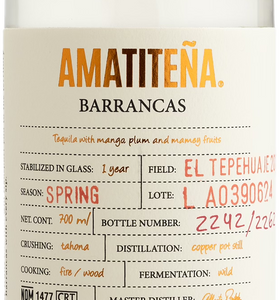 Amatiteña Barrancas Tequila 700ml