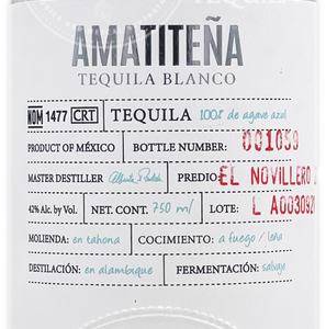 Amatiteña Tequila Blanco 750ml