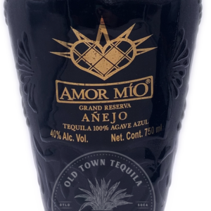 Amor Mio Grand Reserva Anejo Black Bottle 750ml