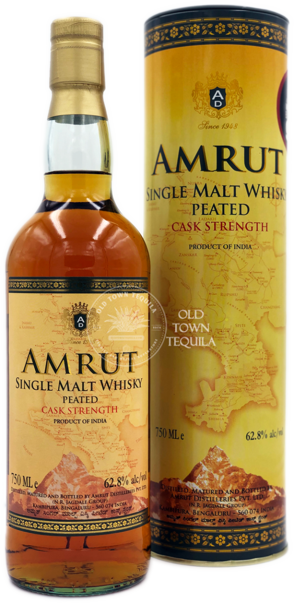 Amrut Peated Cask Strength Single Malt Whisky