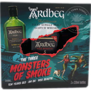 ARDBEG The Ultimate Islay Single Malt Scotch Whisky The THREE MONSTERS OF SMOKE 3x200ml