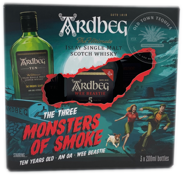 ARDBEG The Ultimate Islay Single Malt Scotch Whisky The THREE MONSTERS OF SMOKE 3x200ml