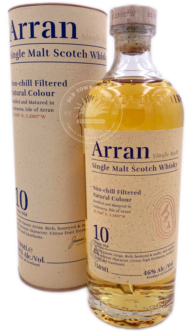 Arran Single Malt Scotch Whisky 10 yrs 750ml