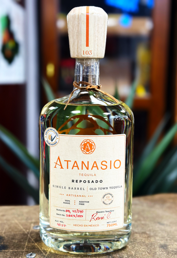 Atanasio Old Town Tequila Single Barrel Reposado 41.1 ABV