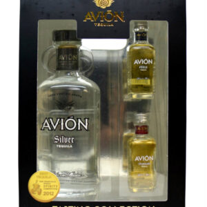 Avion Blanco Tequila with mini Anejo and Reposado