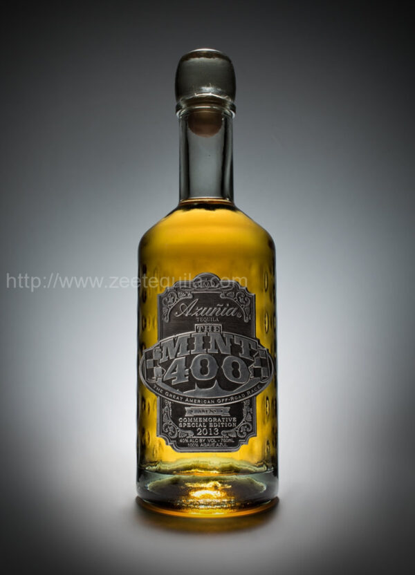 Azunia The Mint 400 tequila Anejo limited edition