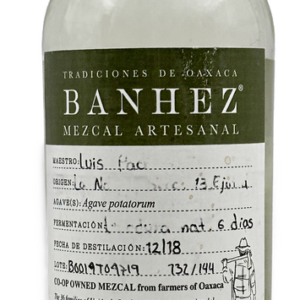 Banhez Tobala Joven Mezcal