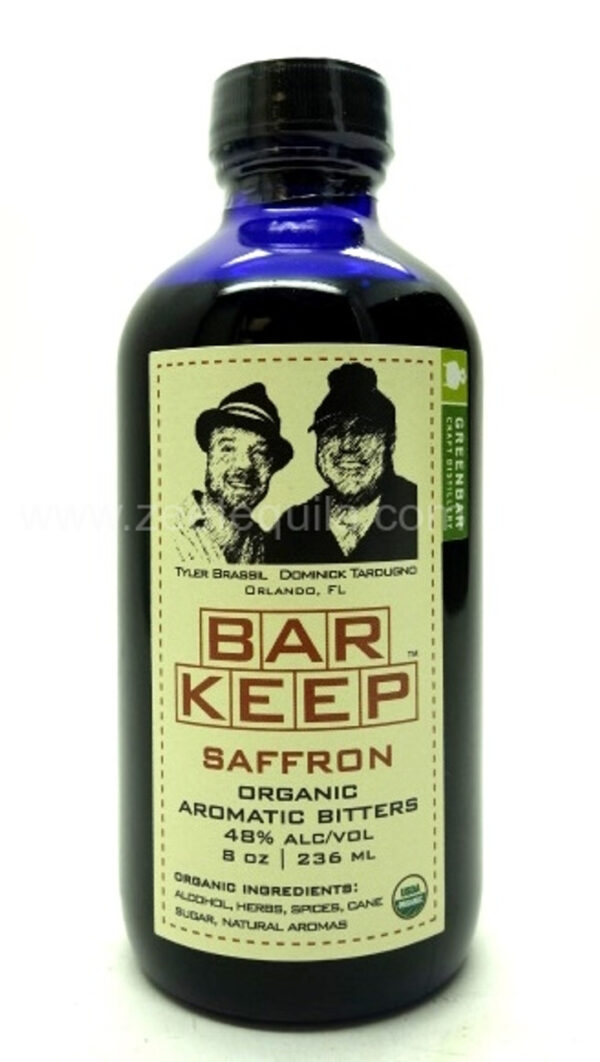 Bar Keep Organic Aromatic Bitters Saffron