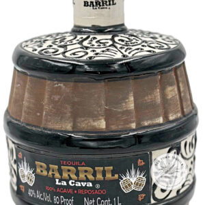 Barril La Cava Ceramic Reposado Tequila 1 Liter