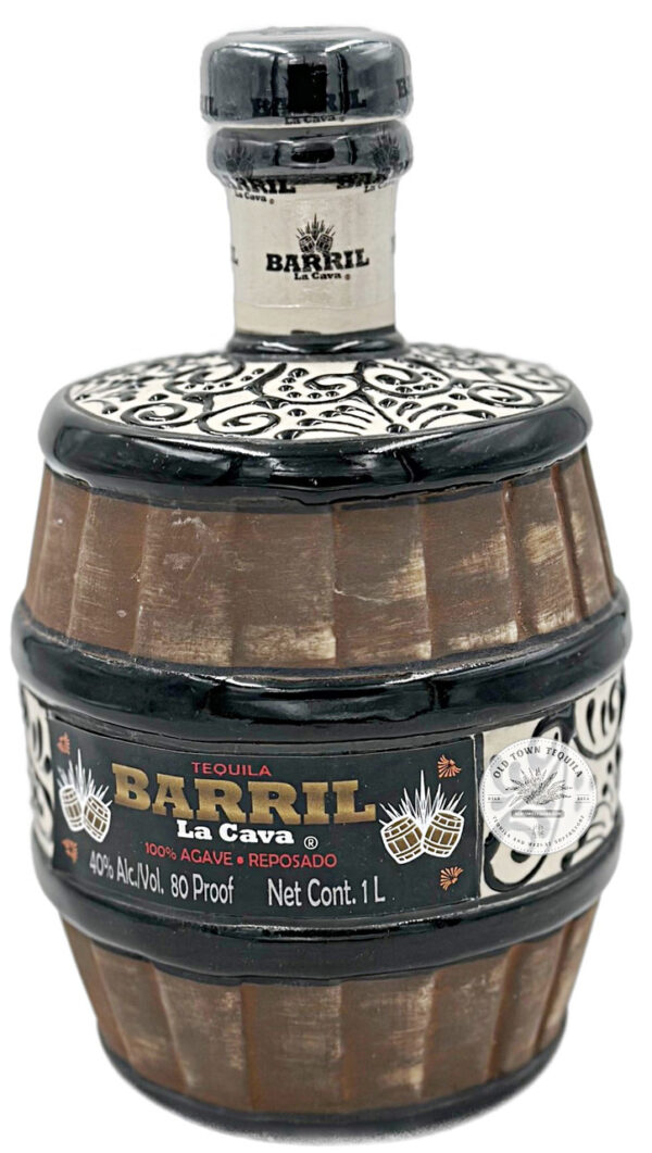 Barril La Cava Ceramic Reposado Tequila 1 Liter