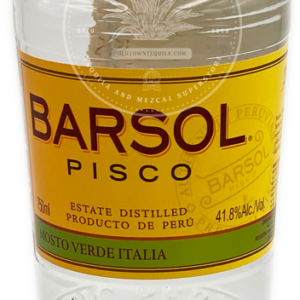 Barsol Pisco Mosto Verde Italia 750ml