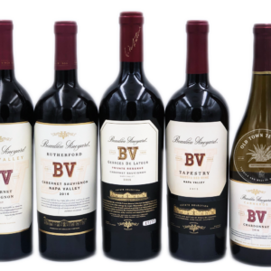 Beaulieu Vineyard 5x750ml Wine Set