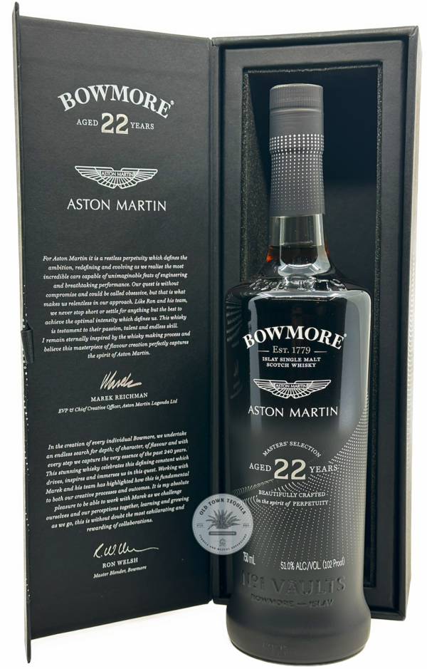 Bowmore x Aston Martin 22 Year Old Single Malt Scotch Whisky