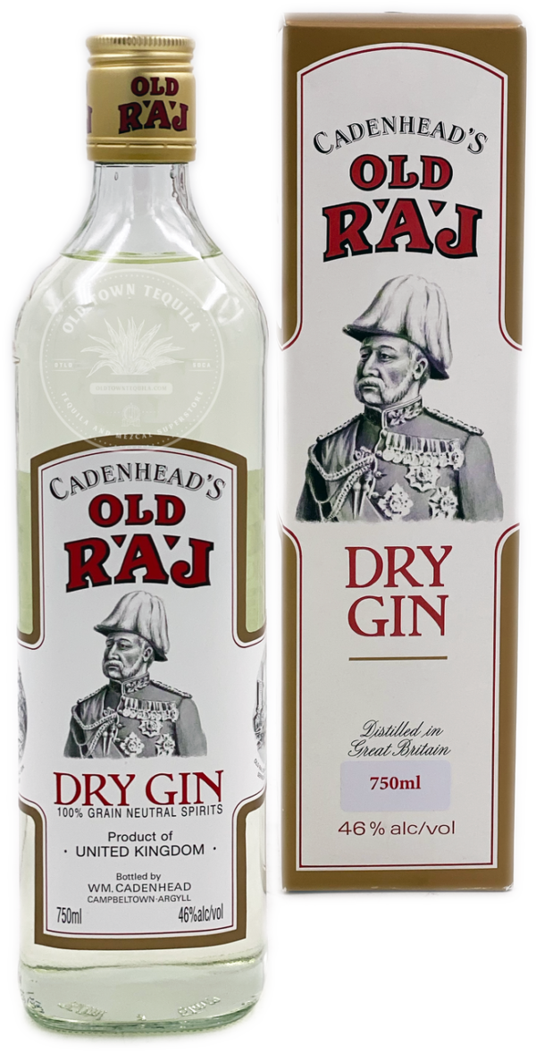 Cadenhead's Old Raj Dry Gin Red Label 750ml