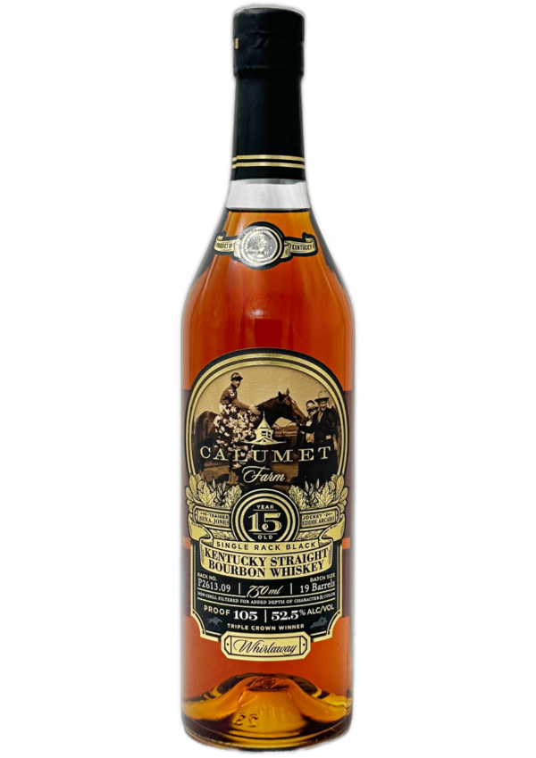 Calumet Farm Single Rack Black 15 Year Kentucky Straight Bourbon