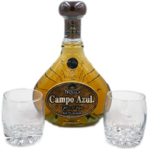 Campo Azul Tequila Extra Añejo Gran Reserva Gift Set