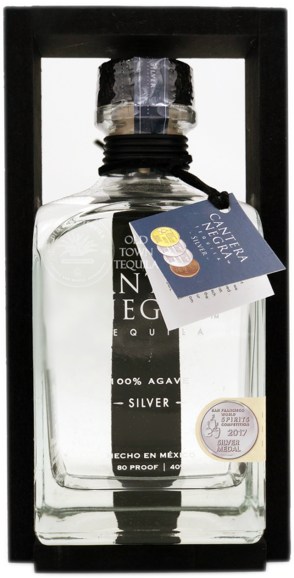 Cantera Negra Silver Tequila 750ml