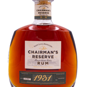 Chairman's Reserve Distiller's 1931 Rum