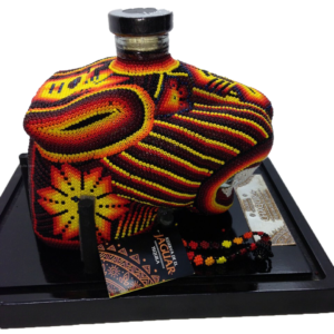 Chaquira Beaded Jaguar Anejo Tequila