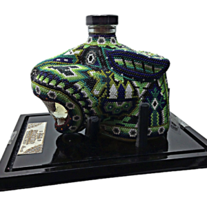 Chaquira Beaded Jaguar Reposado Tequila