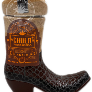 Chula Parranda Ceramic Boot Tequila Anejo 750ml