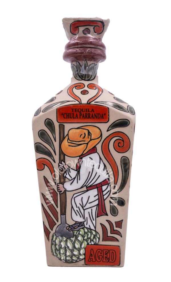 Chula Parranda El Jimador Ceramic 1 Liter Aged Reposado Tequila