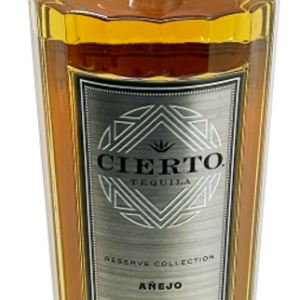 Cierto Tequila Reserve Collection Anejo