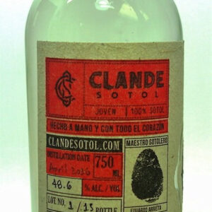 Clande Sotol by Eduardo Arrieta Red Label