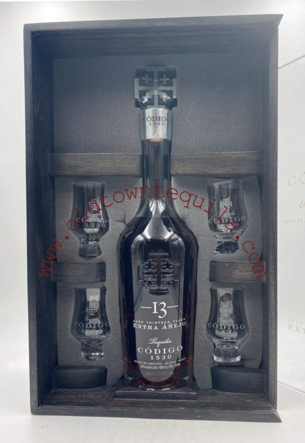 Codigo 13 Years aged Limited Edition Crystal Bottle Extra Anejo Tequila